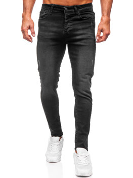 Fekete férfi farmer nadrág slim fit Bolf 6161