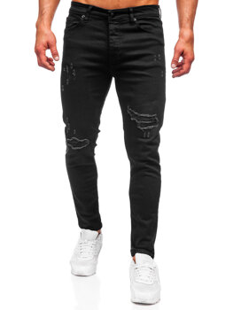 Fekete férfi farmer nadrág slim fit Bolf 6382