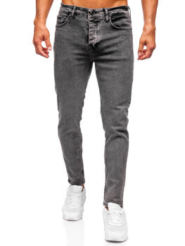 Fekete férfi farmernadrág slim fit Bolf 6521