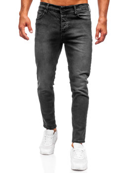 Fekete férfi farmernadrág slim fit Bolf 6523