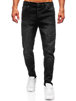 Fekete férfi farmernadrág slim fit Bolf 6588