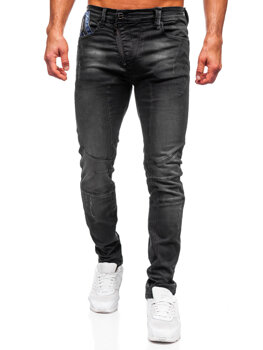 Fekete férfi slim fit farmer Bolf MP0025N