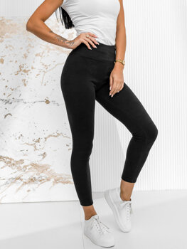 Fekete női leggings Bolf W5221