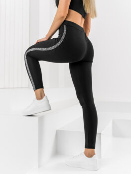 Fekete női leggings Bolf W6993A1