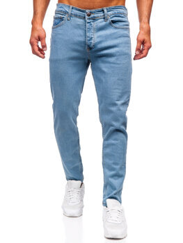 Kék férfi farmer nadrág slim fit Bolf 6480