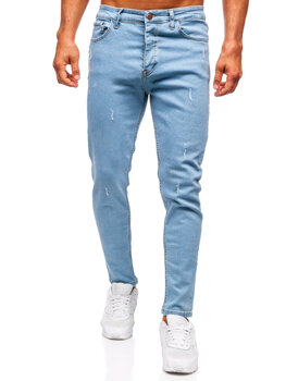 Kék férfi farmernadrág slim fit Bolf 6199