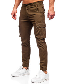 Khaki férfi cargo jogger nadrág Bolf MP0202MV