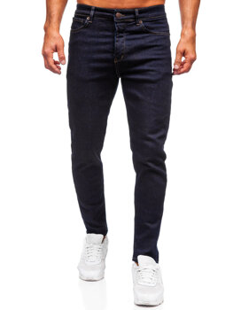 Sötétkék slim fit férfi farmer Bolf 5380