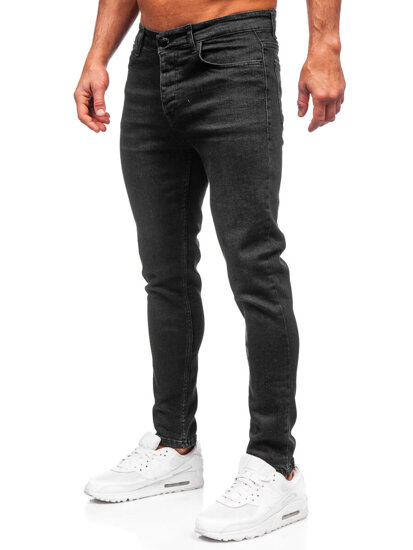 Fekete férfi farmer nadrág slim fit Bolf 6131