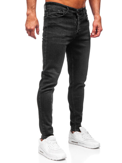 Fekete férfi farmer nadrág slim fit Bolf 6131