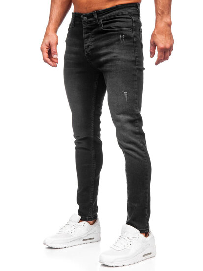 Fekete férfi farmer nadrág slim fit Bolf 6161