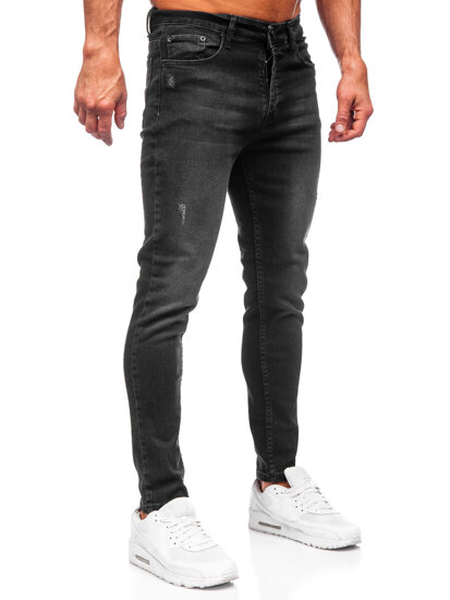 Fekete férfi farmer nadrág slim fit Bolf 6161