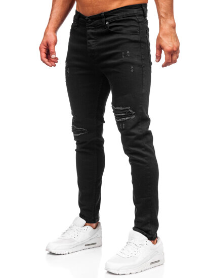 Fekete férfi farmer nadrág slim fit Bolf 6382