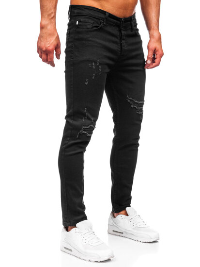 Fekete férfi farmer nadrág slim fit Bolf 6382