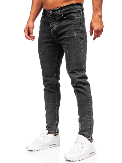 Fekete férfi farmer nadrág slim fit Bolf 6488