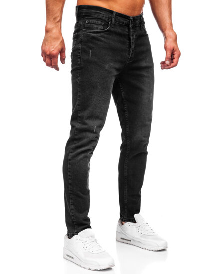 Fekete férfi farmer nadrág slim fit Bolf 6494