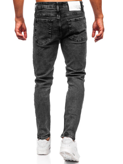 Fekete férfi farmernadrág slim fit Bolf 6499