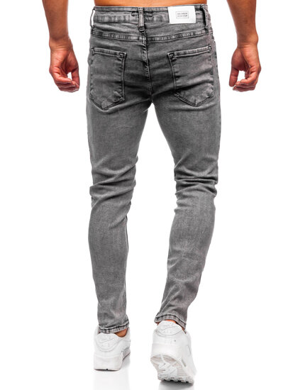 Fekete férfi farmernadrág slim fit Bolf 6512