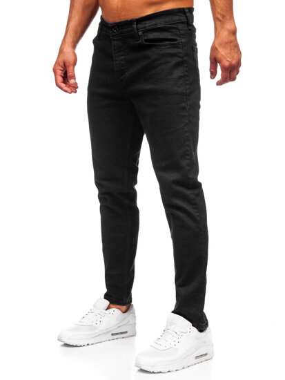 Fekete férfi farmernadrág slim fit Bolf 6522