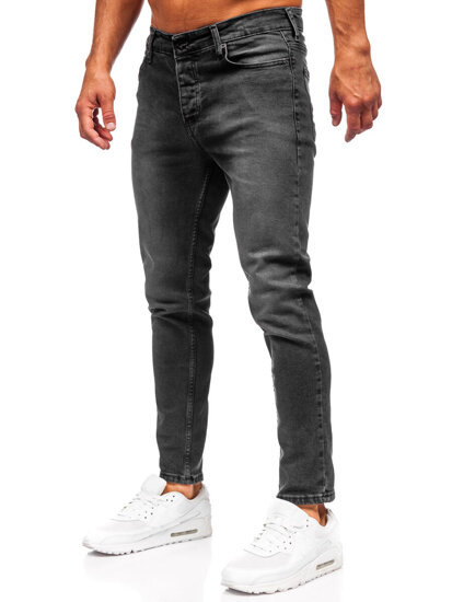 Fekete férfi farmernadrág slim fit Bolf 6523