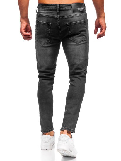 Fekete férfi farmernadrág slim fit Bolf 6523