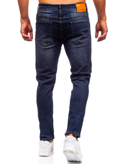 Fekete férfi farmernadrág slim fit Bolf 6576