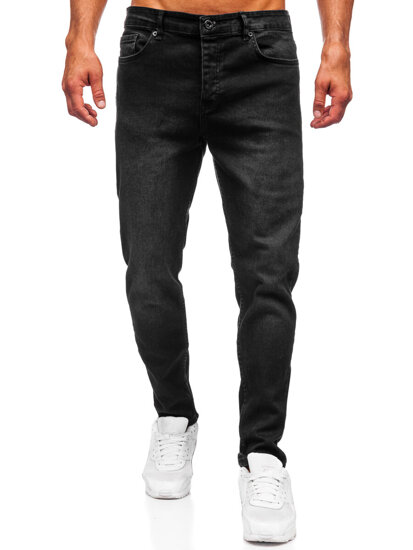 Fekete férfi farmernadrág slim fit Bolf 6588