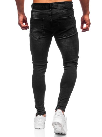 Fekete férfi skinny fit farmernadrág Bolf R924