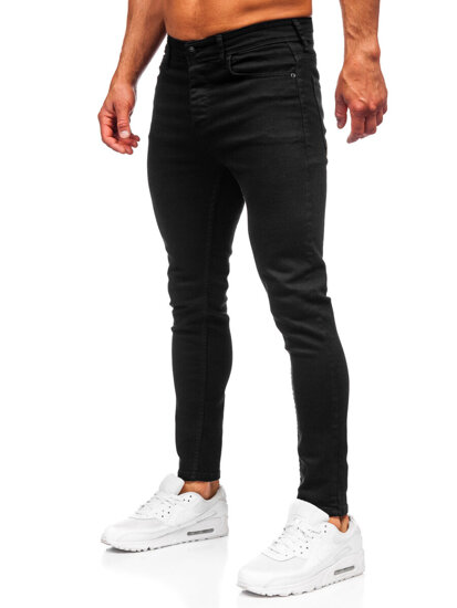 Fekete férfi slim fit farmer Bolf 6100