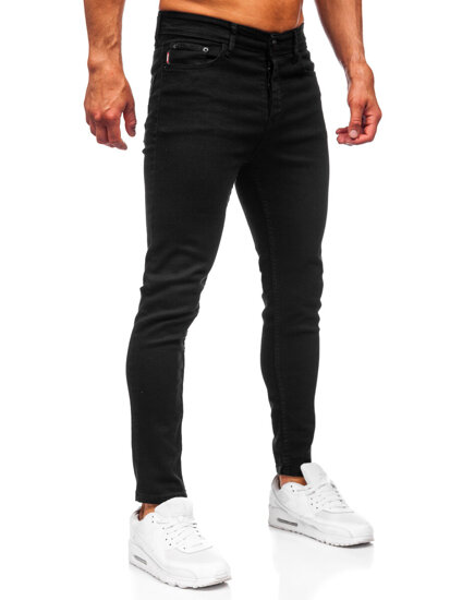 Fekete férfi slim fit farmer Bolf 6100