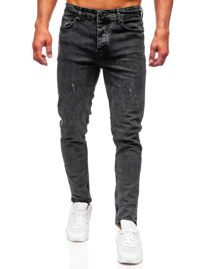 Fekete férfi slim fit farmer Bolf 6497