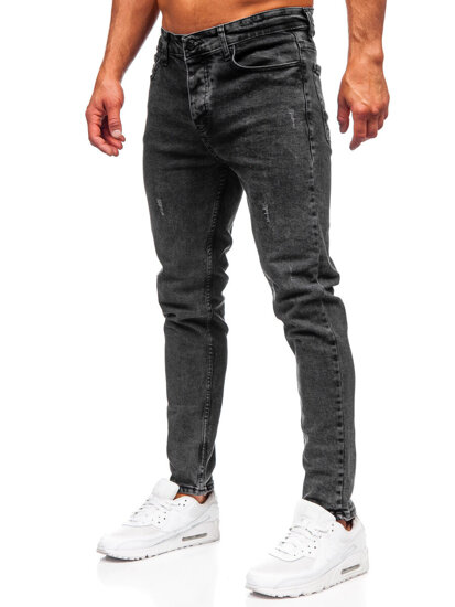 Fekete férfi slim fit farmer Bolf 6497