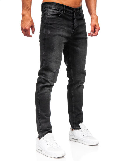 Fekete férfi slim fit farmer Bolf 6504