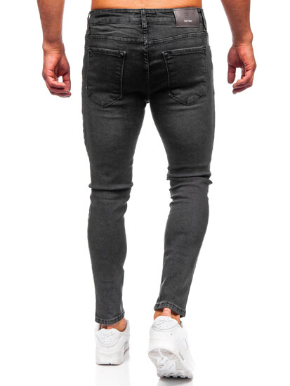 Fekete férfi slim fit farmer Bolf 6513