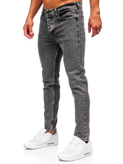 Fekete férfi slim fit farmer Bolf 6521