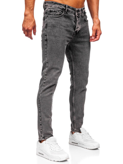 Fekete férfi slim fit farmer Bolf 6521