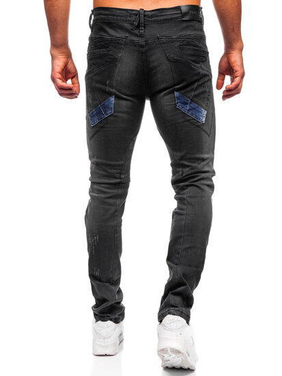 Fekete férfi slim fit farmer Bolf MP0025N