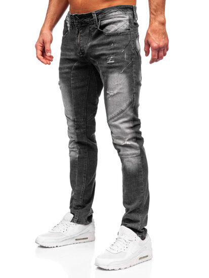 Fekete férfi slim fit farmer Bolf MP0045N