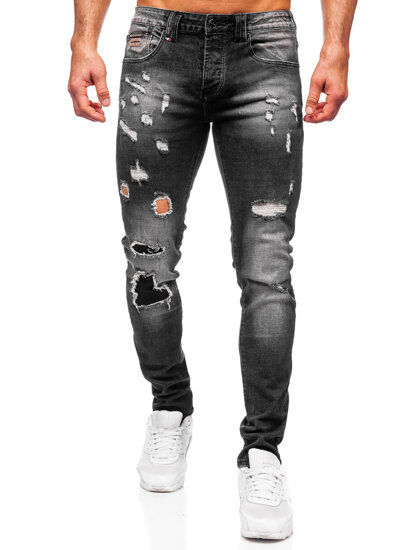 Fekete férfi slim fit farmer Bolf MP0089N