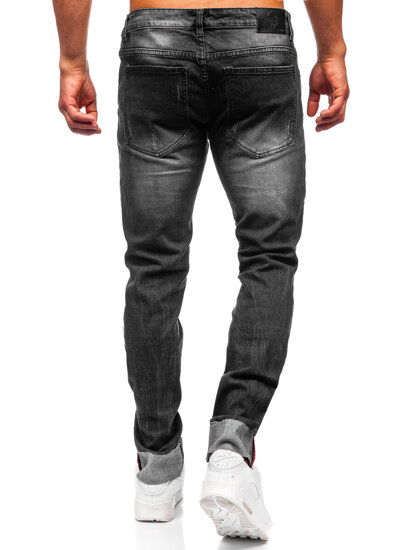 Fekete férfi slim fit farmer Bolf MP0126N