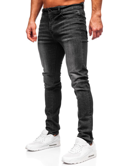 Fekete férfi slim fit farmer Bolf MP0141N