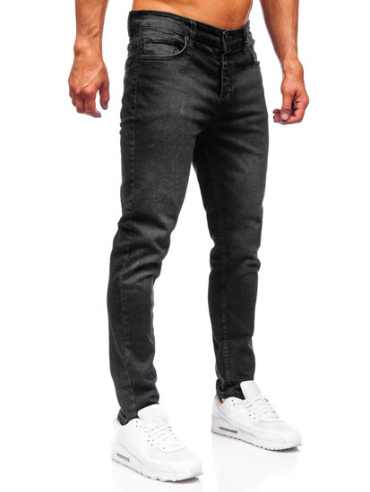 Fekete férfi slim fit farmernadrág Bolf 6489