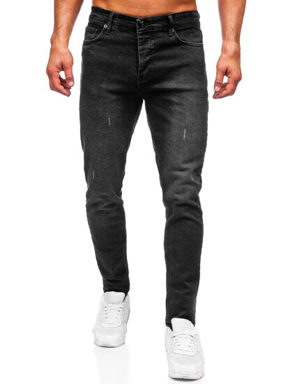 Fekete férfi slim fit farmernadrág Bolf 6494