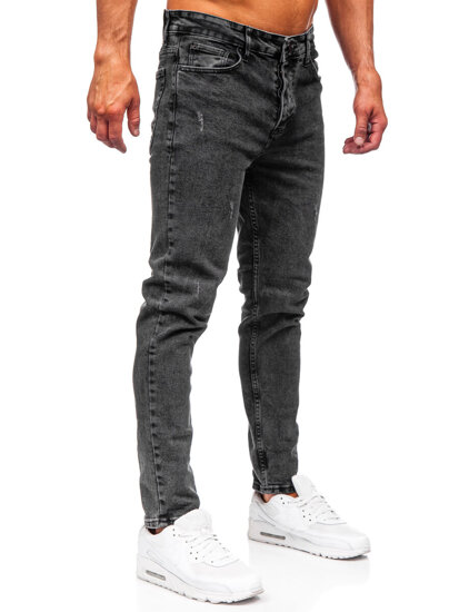 Fekete férfi slim fit farmernadrág Bolf 6497