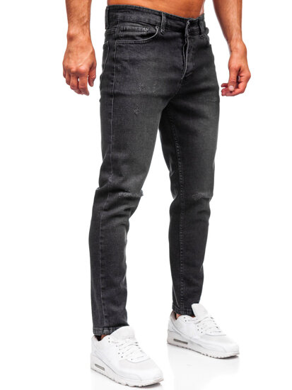 Fekete férfi slim fit farmernadrág Bolf 6645