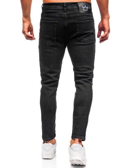 Fekete férfi slim fit farmernadrág Bolf 6853