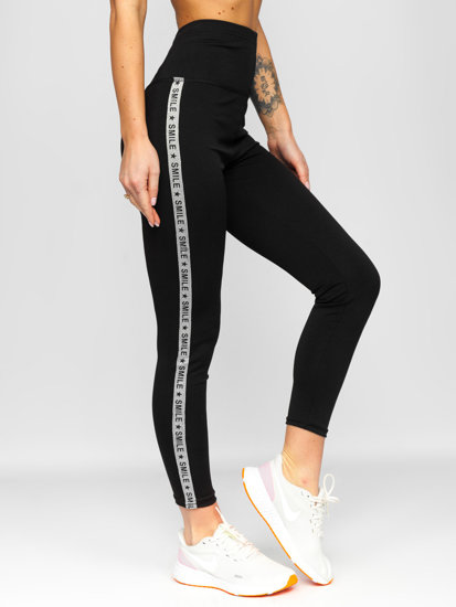 Fekete női leggings Bolf TS210