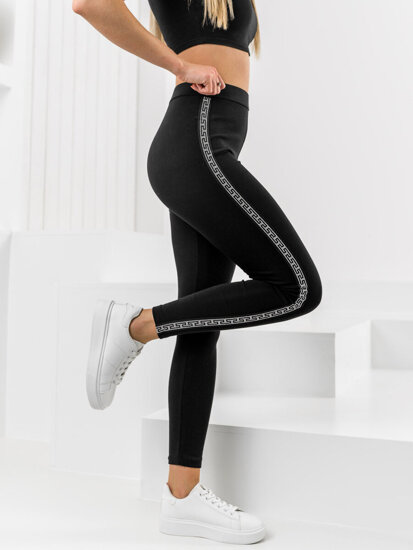 Fekete női leggings Bolf W6993A1