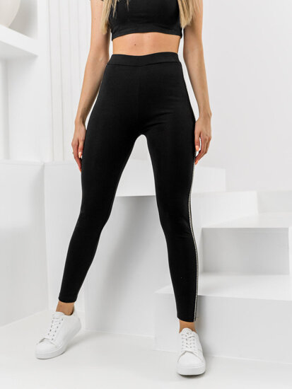 Fekete női leggings Bolf W6997A1