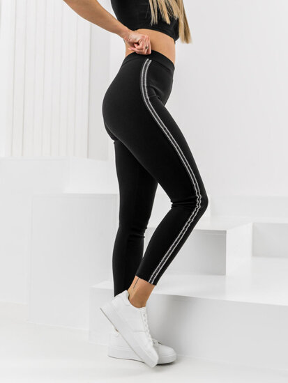 Fekete női leggings Bolf W7052A1